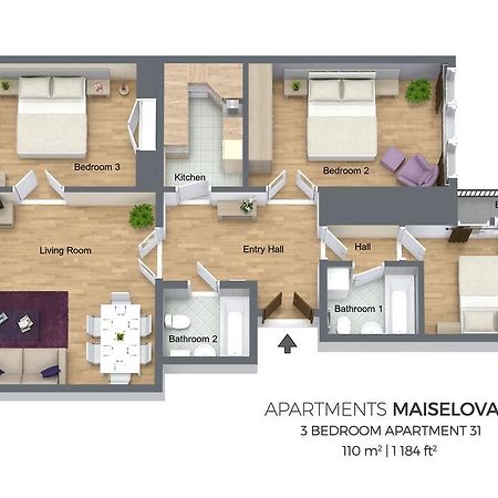 Maiselova 5 Apartment Прага Екстер'єр фото